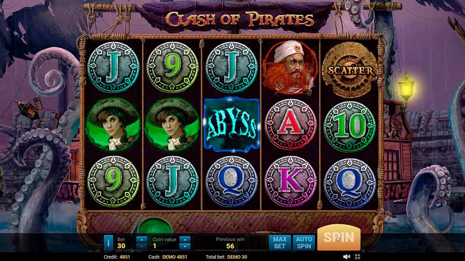 Clash of Pirates обзор слота