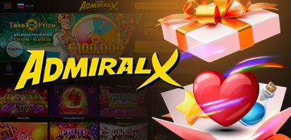 Бонусы в казино AdmiralX