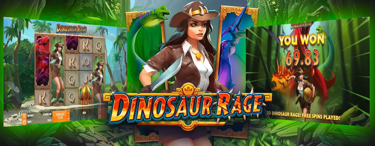 Игровой автомат Dinosaur Rage