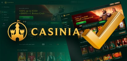 Верификация в казино Casinia