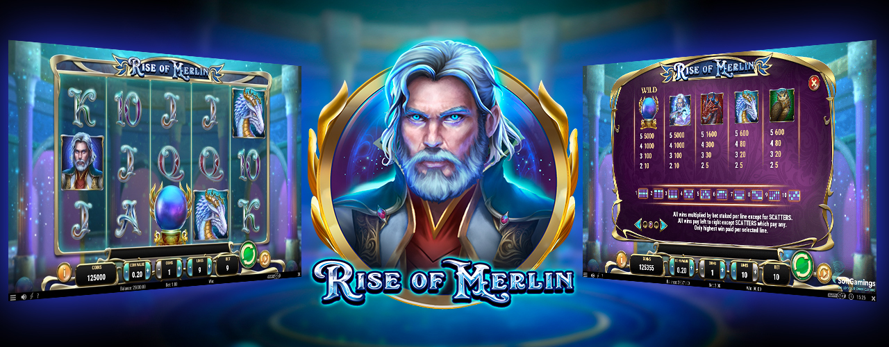 Игровой автомат Rise of Merlin